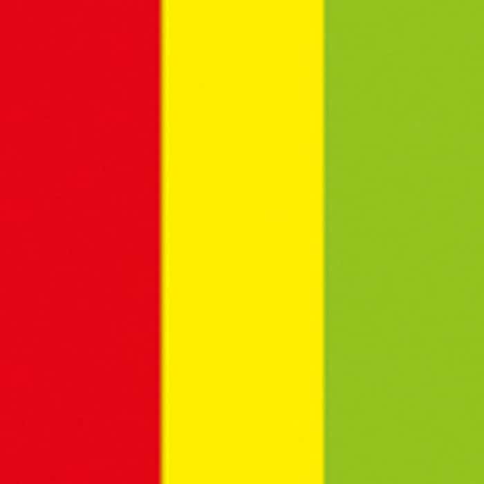 Handheld Confetti Cannon Small - 28 cm, rood/geel/groen - Afbeelding 2