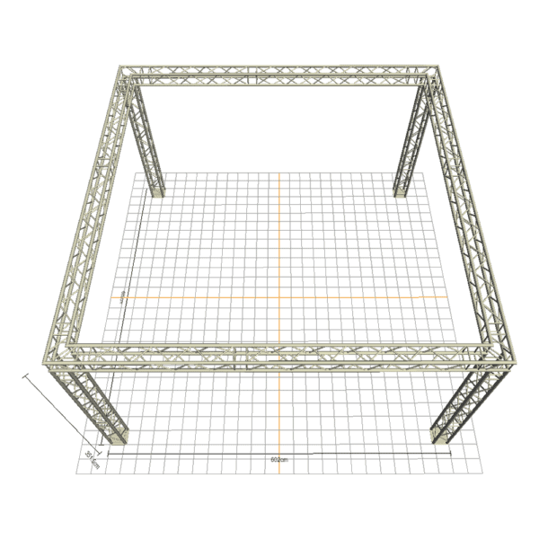 Beursstand: carre 600 x 600 x 350 cm - Afbeelding 3