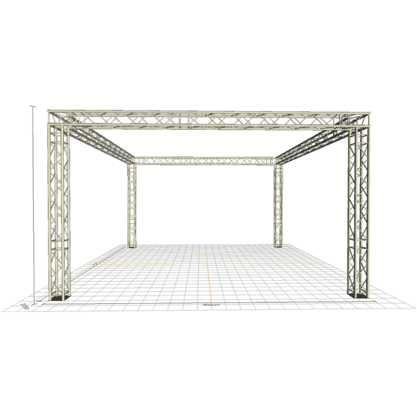 Beursstand: carre 600 x 600 x 350 cm - Afbeelding 2