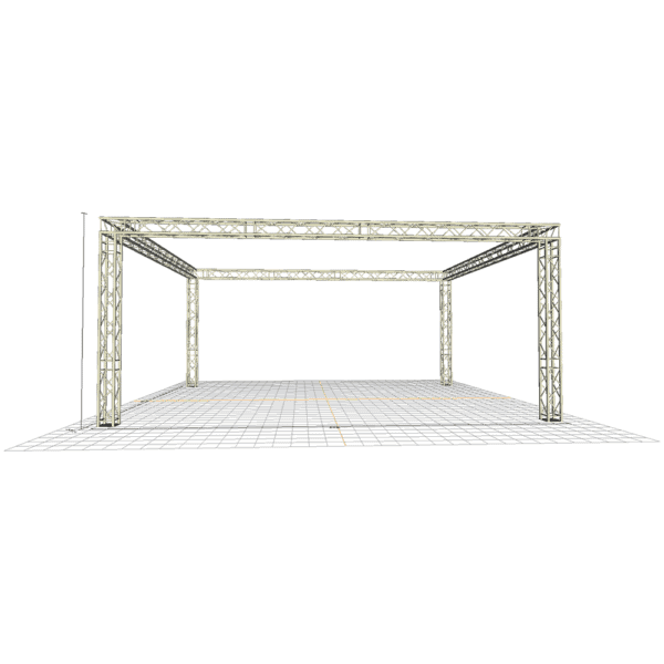 Beursstand: carre 800 x 600 x 300 cm - Afbeelding 3