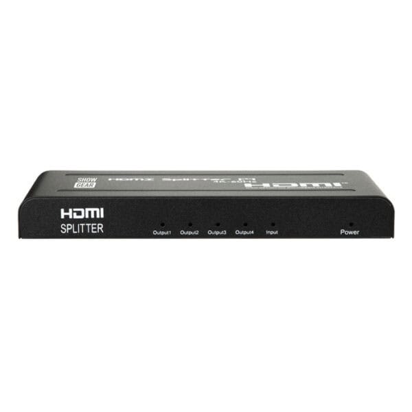 Showgear HDMI 2.0 Splitter 1 in 4 out - Afbeelding 3
