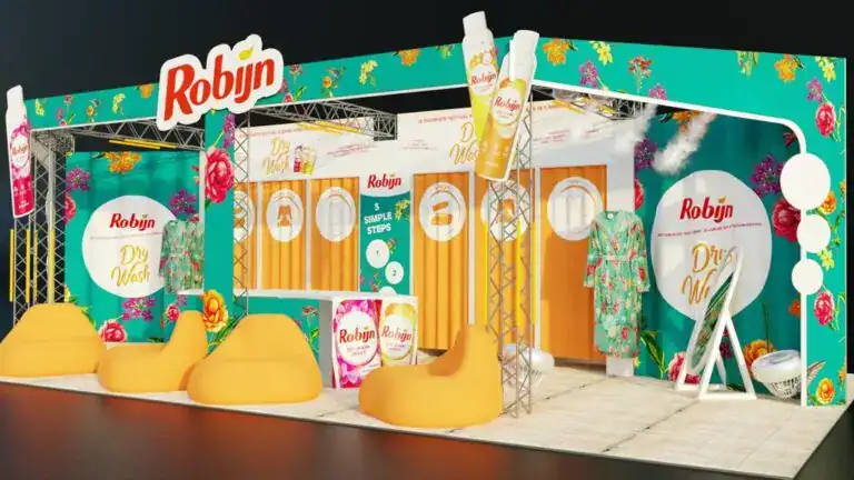 Ontwerp Robijn stand
