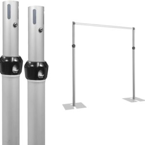 Pipe and drape: Staander