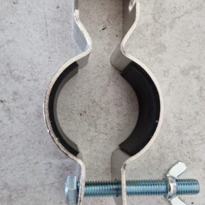 Pipe and drape:  buisklem tbv ligger