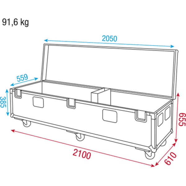Pipe and drape - systeem |  Per 3 meter | Hoogte 4 meter | *zonder doeken*  Goedkoopste in Nederland! - Afbeelding 2